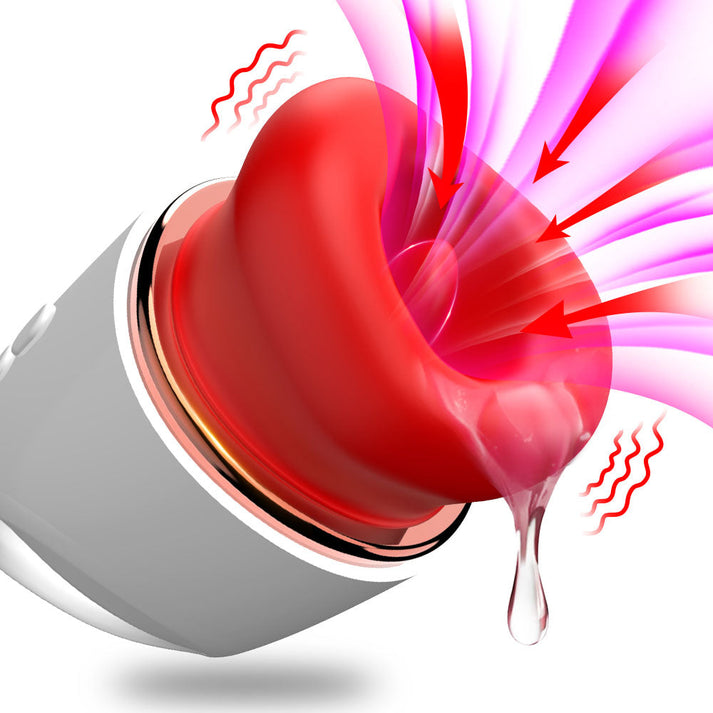 10-speed oral suction clitoral vibrator