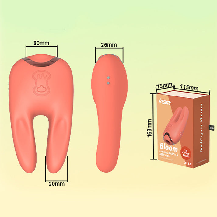 Versatile Rechargeable Vibrator with Multiple Vibration, Pulsing & Suction Modes-Adult Novelty Toy — view 3