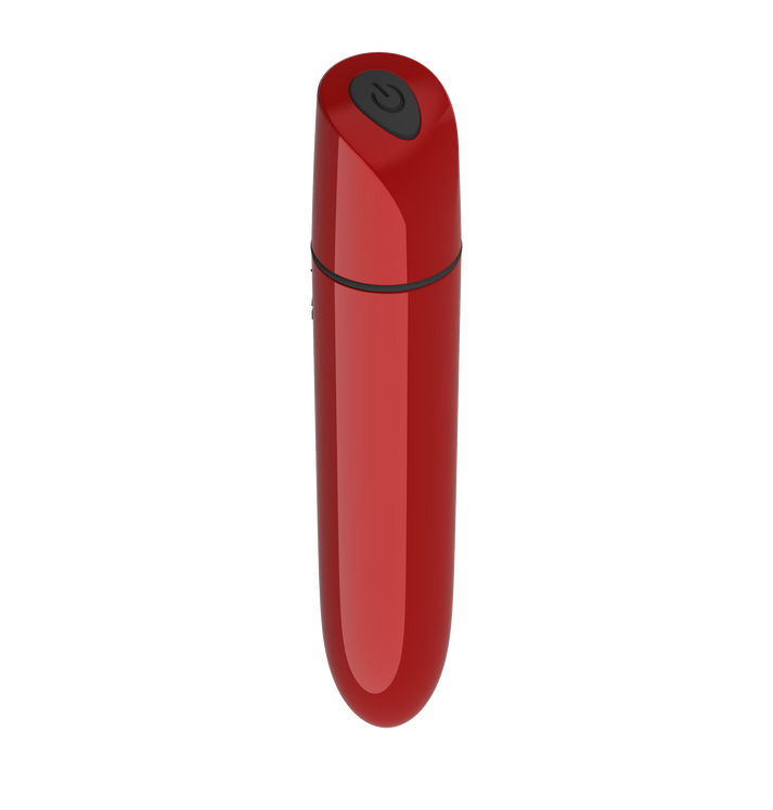 Small bullet vibrator with single control button