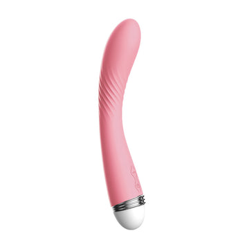 Female Rechargeable Vibrator with 10 Variable Vibration Modes & High-Stable Output Motor