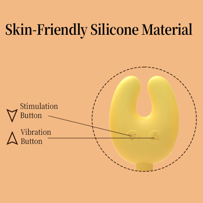 10 Vibration Modes, Full Liquid Silicone Dual-Motor Stimulator — view 5