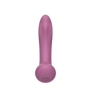 Realistic Silicone Vibrator with Suction Cup Base, Soft Skin-like Texture, Manual Control