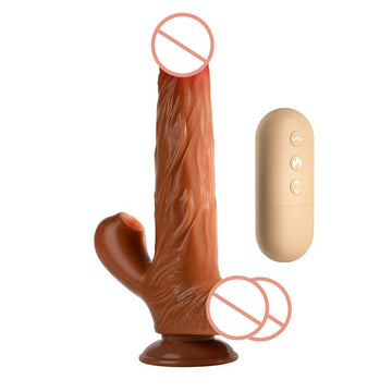 360Swinging, Telescopic & Warming Remote Control Intimate Vibrator for Personal Use