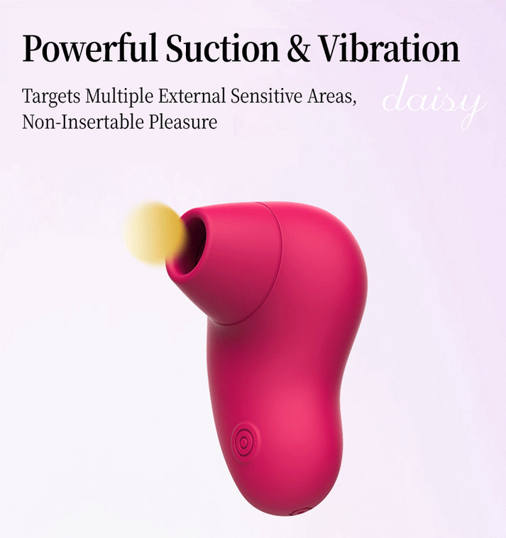 Mini double slap sucking vibrator — view 2