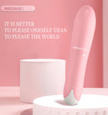 Quiet Mini Dolphin Vibrator - extra detail view