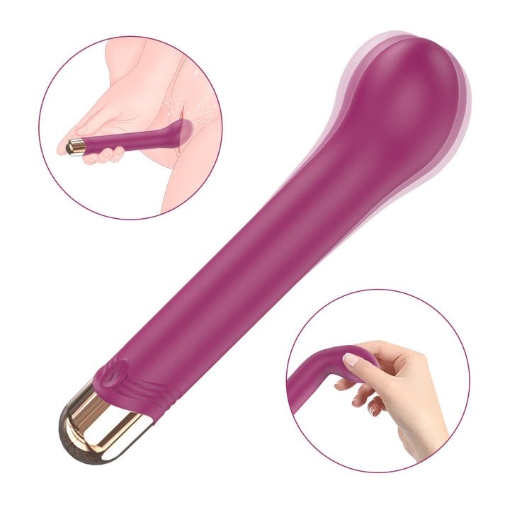Note Vibrator Inflatable Styling Rod Head Mimi G-spot - detail view