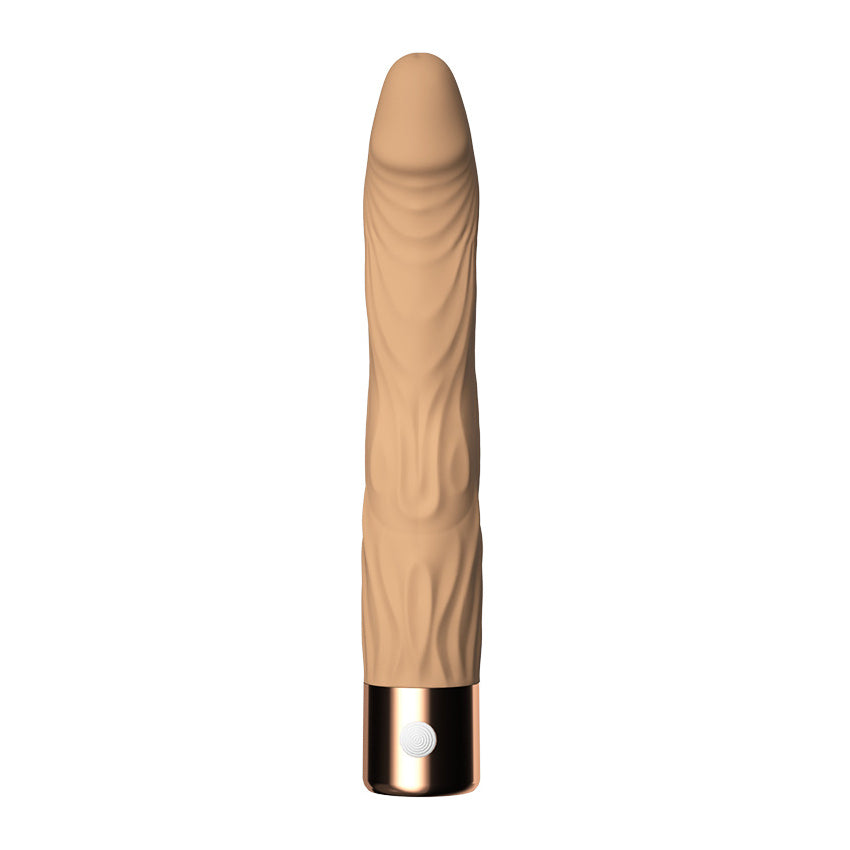 Liquid Silicone Vibrator  Soft Elastic Texture, 10 Adjustable Vibration Modes & Low-Noise Optimized Motor