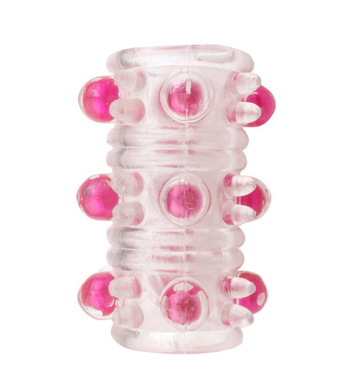 Beaded Textured Sleeve with Comfort Ring