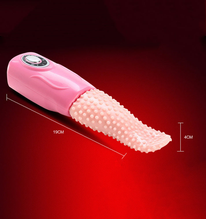 Realistic Rotating Tongue Vibrator with 3 Adjustable Modes — view 2