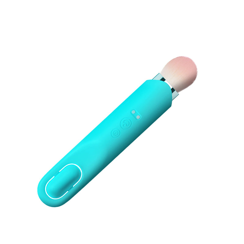 Clitoral Vibrator – Rotating Brush Head, 2 Heads, Under 45 dB