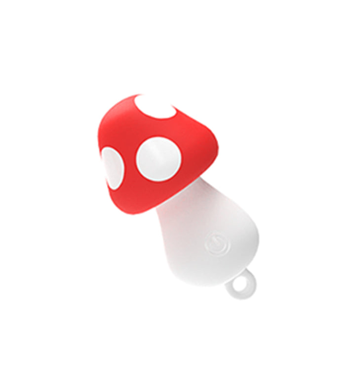 Mushroom Pendant Vibrator for Women, Multi Frequency Strong Vibration G-spot Massager, Rechargeable Waterproof Silicone