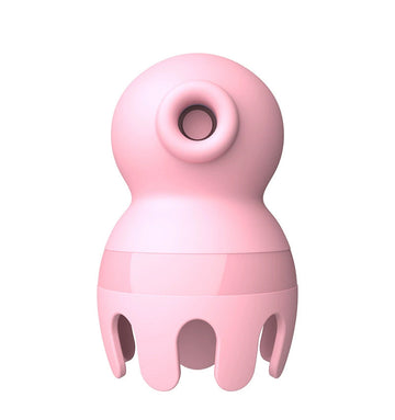 Small octopus sucking licking vibrator clitoral massager for women