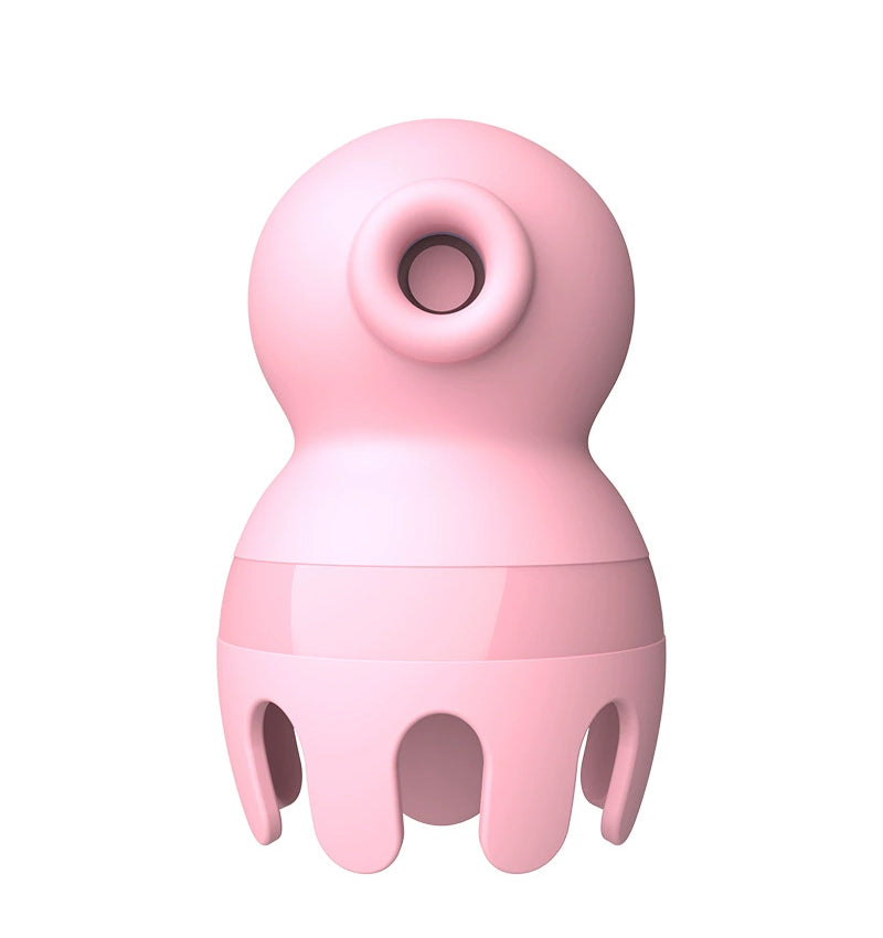 Small octopus sucking licking vibrator clitoral massager for women