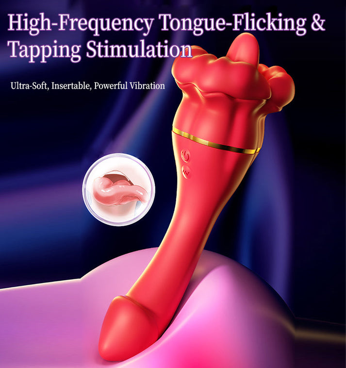 Lips-Shaped Dual-Action Vibrator — view 6