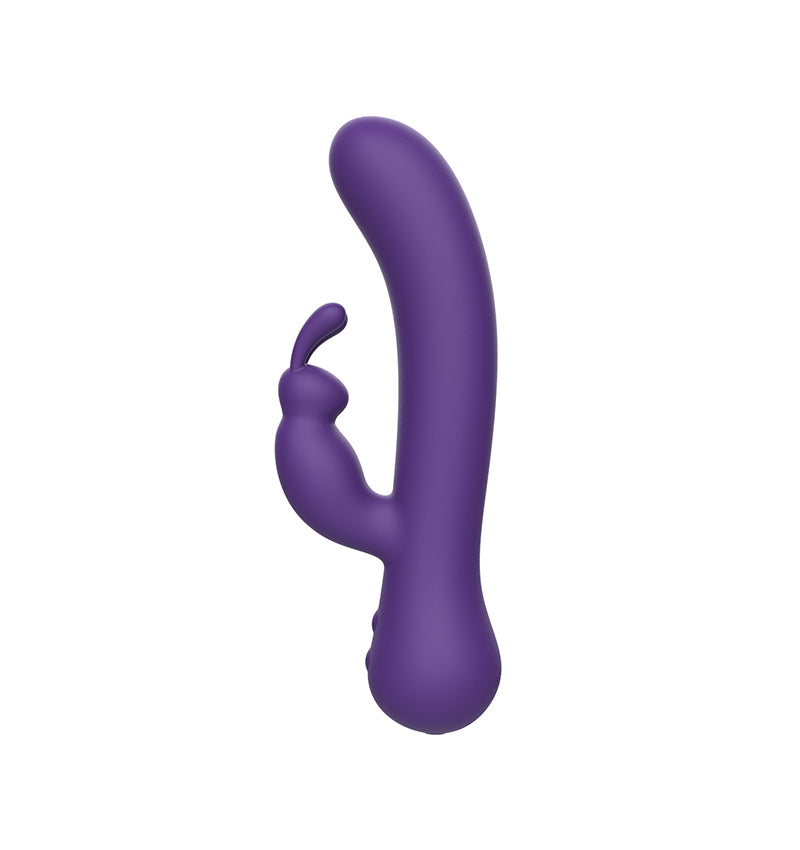 Rabbit Vibrator – Heating, 10 Modes, IPX7, Purple