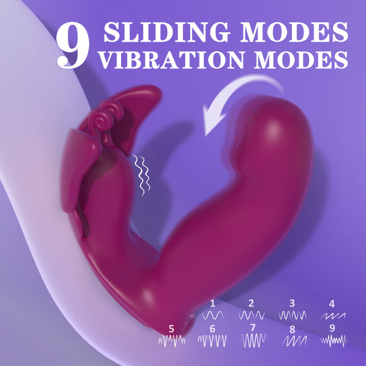 Butterfly - Shaped Wearable Self - Stimulation Device That - alternate gallery view