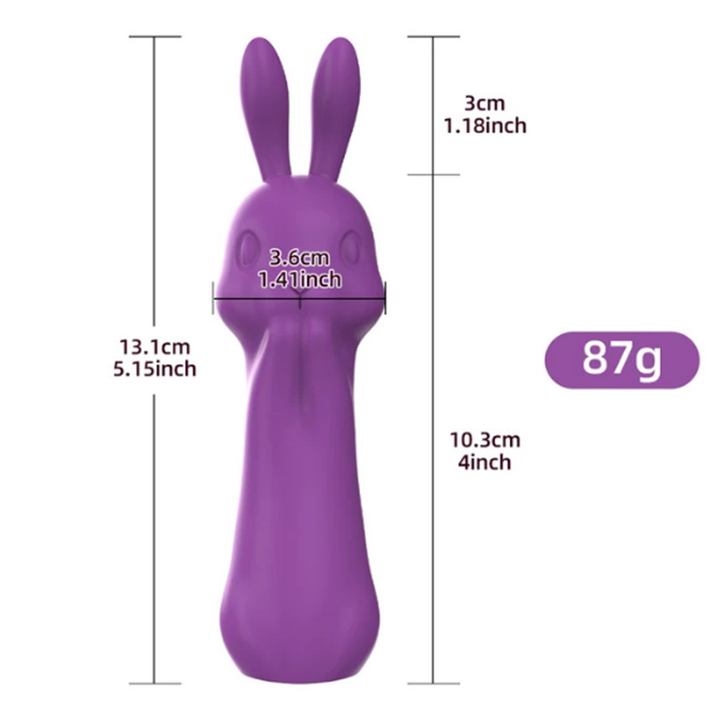 New Mini Series Cute Bunny - Shaped G - Spot Vibrator ( ) - alternate view