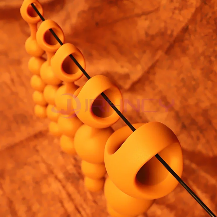 S-XXL Anal Beads Huge 9cm Anal Plug Soft Liquid Silicone Butt Plug Fisting Anal Balls Sex Toys — view 6