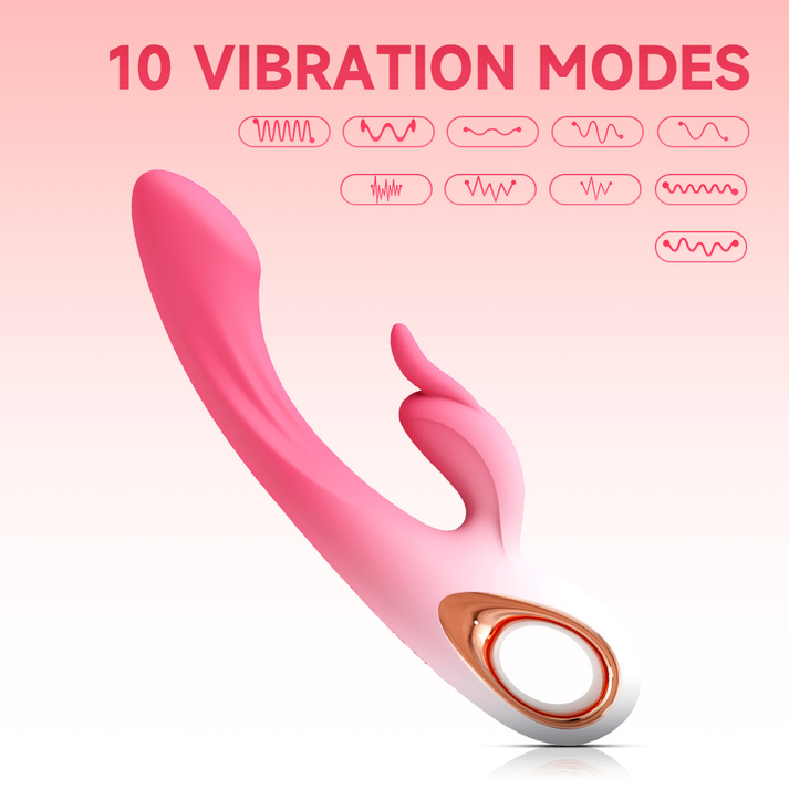 Soft Rabbit G - Spot Double - Ended Vibrator - additional view
