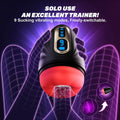 2 in 1 Mouth Vibrator and Men Penis Trainer with APP - detail view
