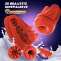 2 in 1 Mouth Vibrator and Men Penis Trainer with APP - alternate gallery view