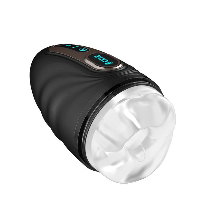 2 in 1 Mouth Vibrator and Men Penis Trainer with APP - gallery view