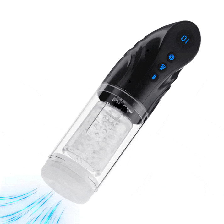 3 in 1 Automatic Men Masturbator with LCD Display Male - detail view
