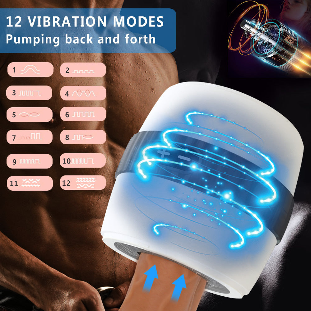 Hands-Free Automatic Male Stroker Device — view 2