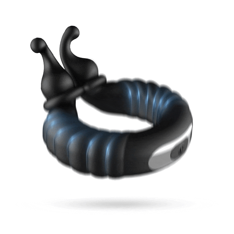 ABELE | 2 Motors Perineum Penis Ring with Vibration - product image