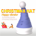New Women's Sex Christmas Hat Device, G - Spot Vibration - extra detail view