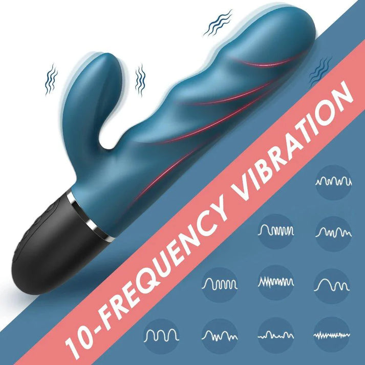 24cm Big Dildo Powerful Rabbit Vibrator Sex Vibrating Toy — view 2