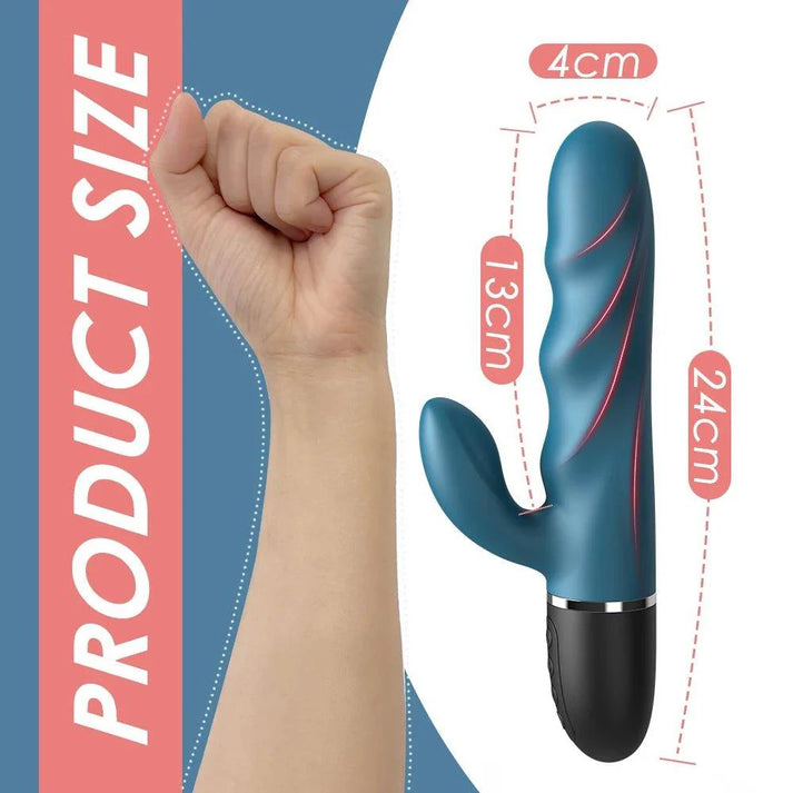 24cm Big Dildo Powerful Rabbit Vibrator Sex Vibrating Toy — view 4