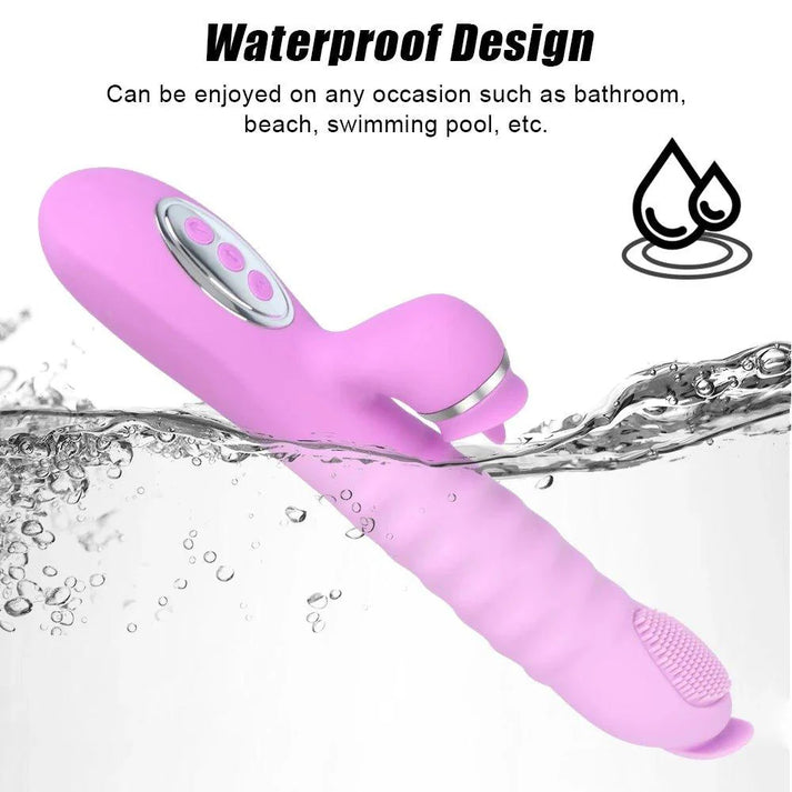 25cm Big Dildo Brush Vibrator — view 6
