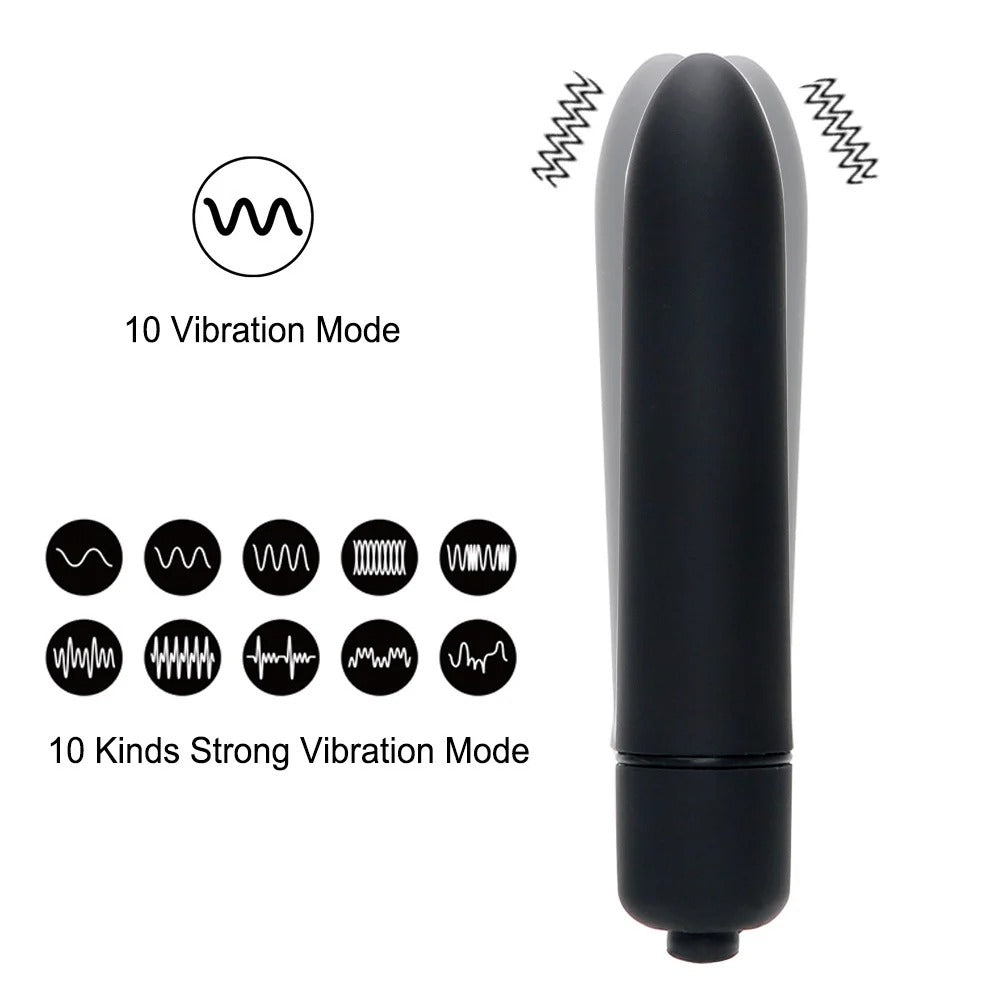 Adult Silicone Anal Plug Dildos Bullet Vibrator Butt Plugs - gallery image