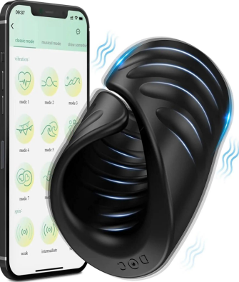 Bluetooth APP Penis Training Vibrator
