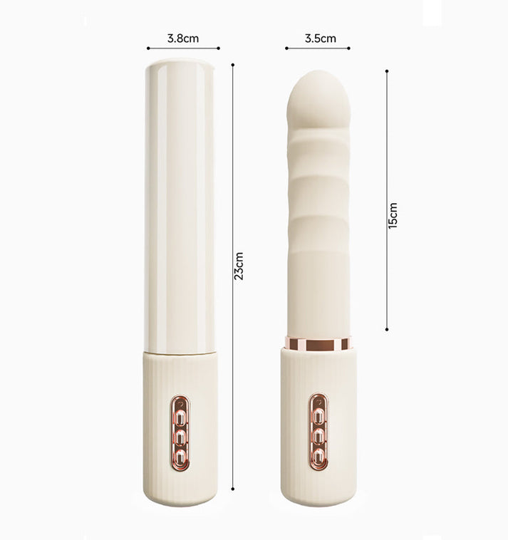Multi‑Speed Telescopic Vibrator with Remote Control • For Adult Use — view 2