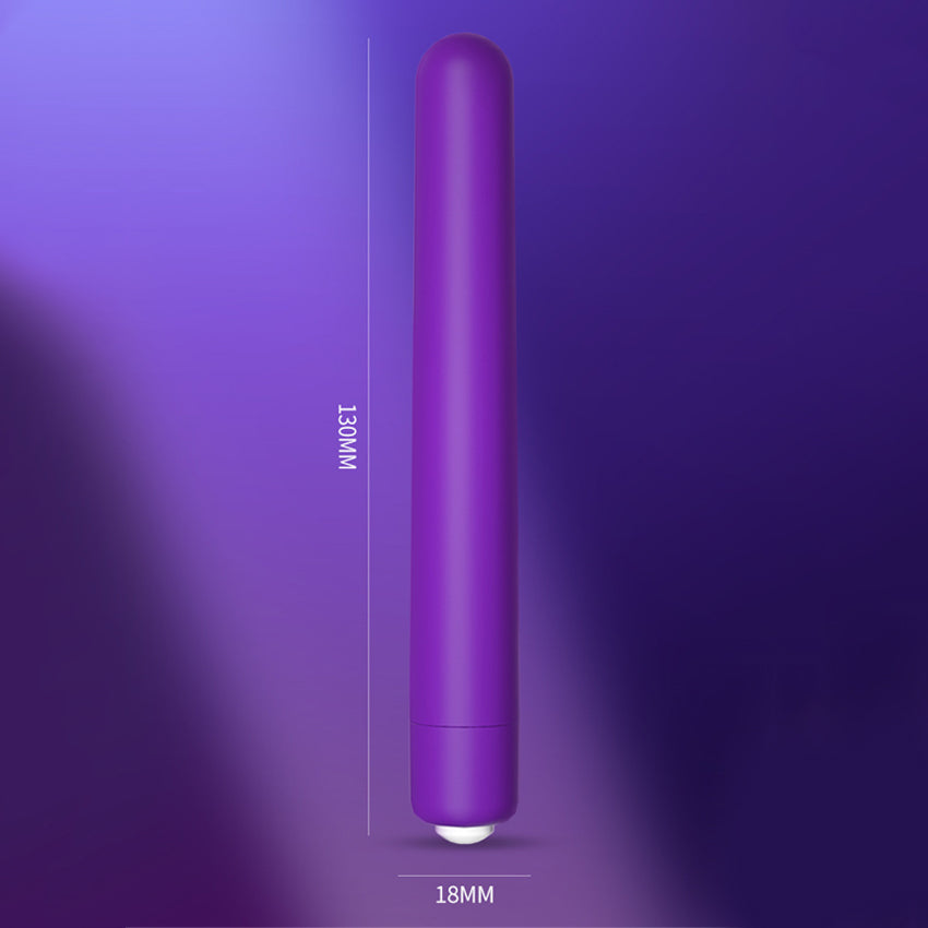 Women’s Compact Intimate Vibrator Bullet  10 Adjustable Vibration Modes, Daily Water Resistant, Soft Silicone Elongated Tip