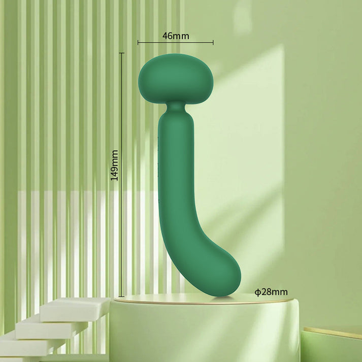 Multi-Mode Silicone Vibrator with Clitoral Stimulation — view 2
