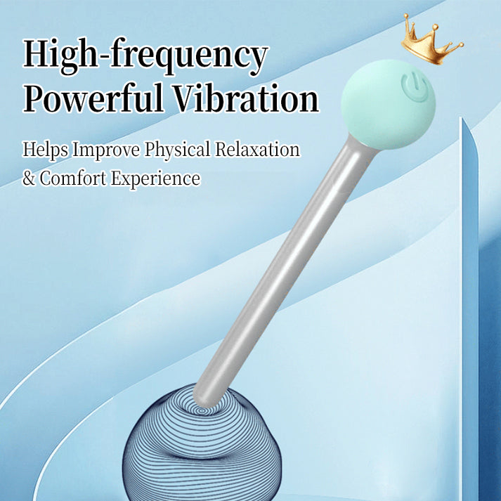 Detachable Crown-shaped Silicone & 304 Stainless Steel Personal Massager for Women — view 4