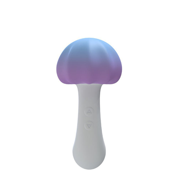 Mushroom Shape Dual Vibration Massager — Multi-Frequency Powerful G-Spot Stimulator