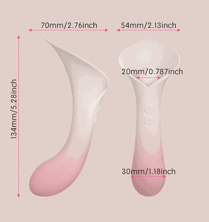Dual-Action Silicone Intimate Vibrator for Women — view 2
