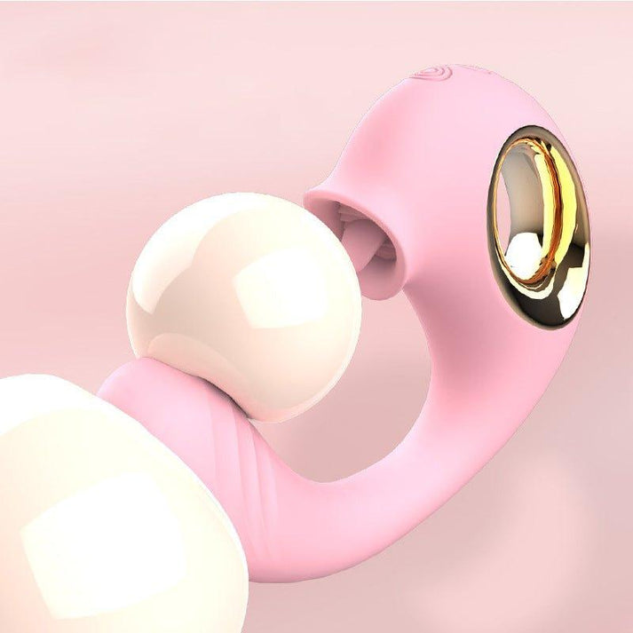 2 in 1 Clitoris G - Spot Vibrator Nipple Stimulator - gallery image