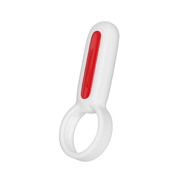 Wearable Vibrating Delay Ring, Natural Silicone Construction