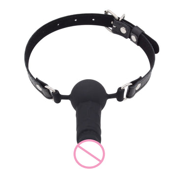 Leather Mouth Gag for Consensual Role Play