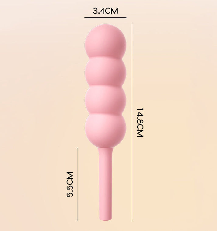 Textured Beaded Silicone Vibrator — view 2