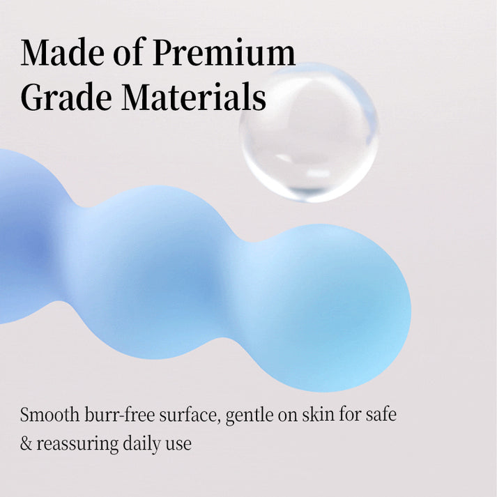 Vibrating Flower Bead Massager 10-speed Vibration, Silicone & 304 Stainless Steel Construction — view 4