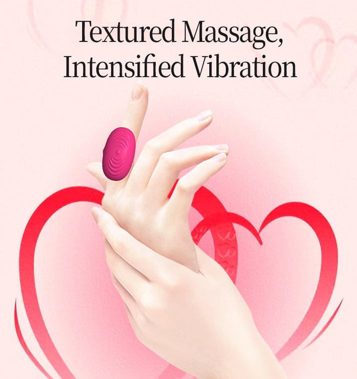 Threaded Finger Vibrator, Portable Mini Multi-Speed Powerful Vibration Masturbator — view 4