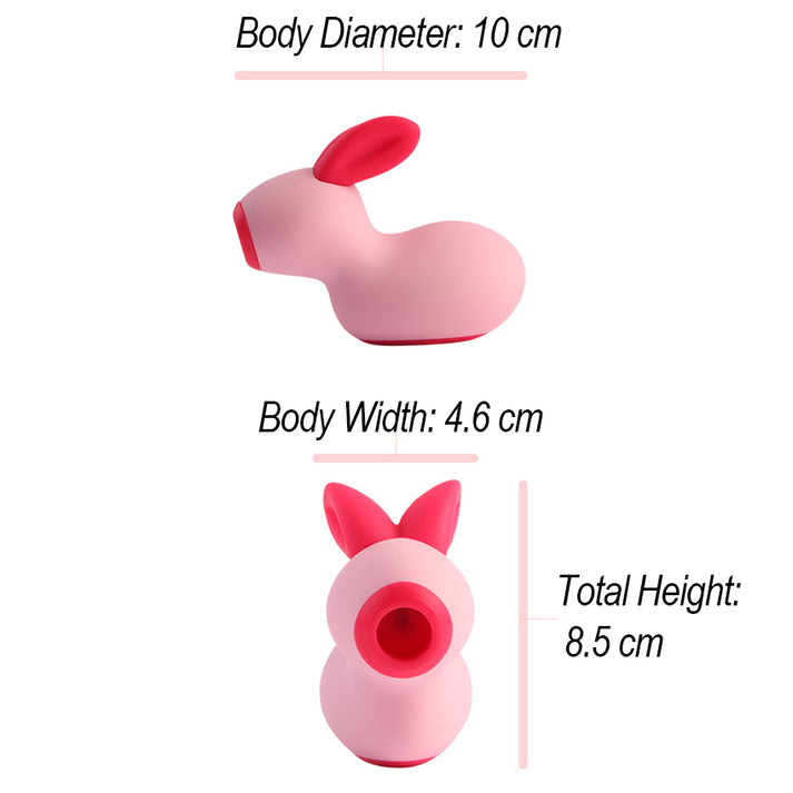 Cute Portable Suction Vibrator, 5 Suction Modes — view 6