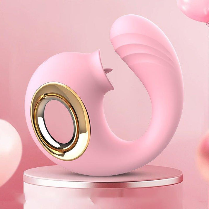 2 in 1 Clitoris G - Spot Vibrator Nipple Stimulator - additional view