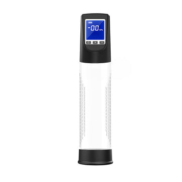 Adjustable Auto-Vacuum Suction Training Masturbator with ABSPC Body, Silicone Sleeve & LCD Display